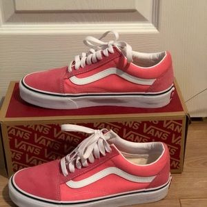 Women’s Vans Old Skool Skate Shoe - Pink Lemonade size 8